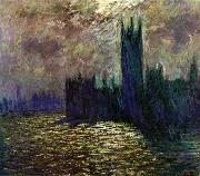 Claude Monet Houses of Parliament Sweden oil painting artist